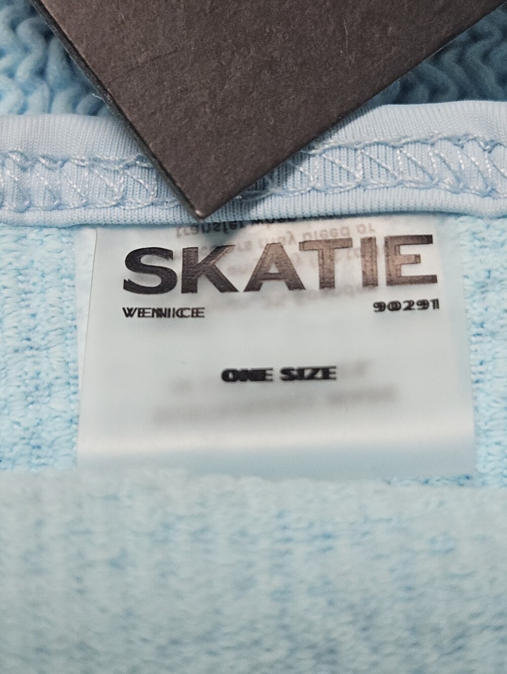 SKATIE O/S BLUE ONE PIECE BATHING SUIT - Picture 5 of 5